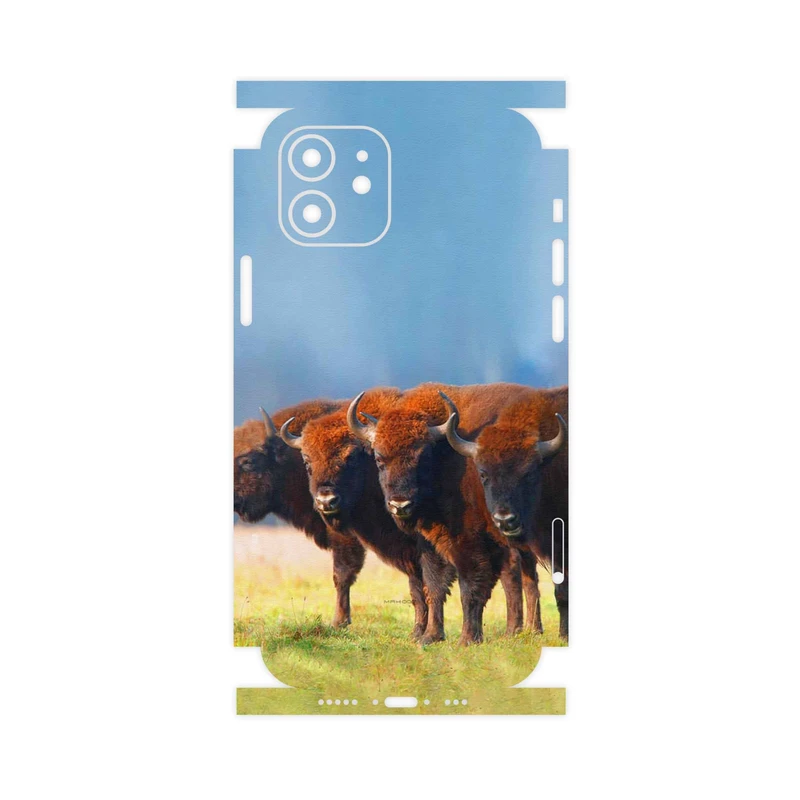 برچسب پوششی ماهوت مدل Buffalo-FullSkin مناسب برای گوشی موبایل اپل iPhone 12