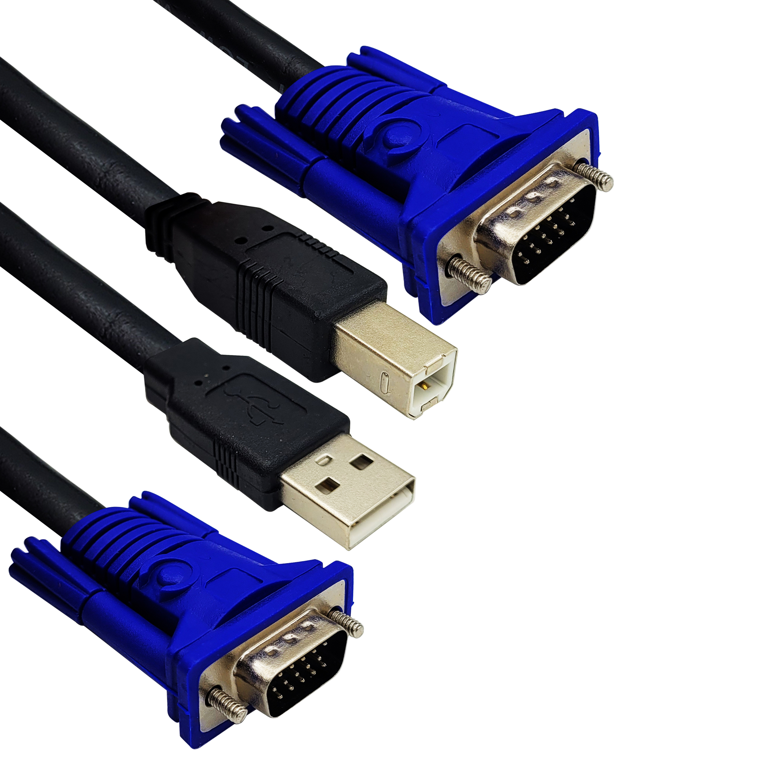 کابل KVM USB لوتوس مدل HIGH-SPEED طول 1.5 متر