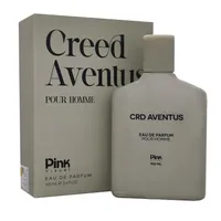 ادوپرفیوم مردانه پینک ویژوآل مدل Creed Aventus با رایحه خنک حجم 100 میلی لیتر