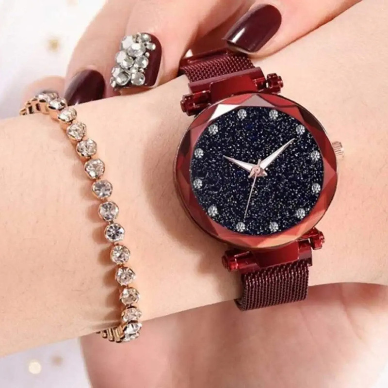 ساعت مچی عقربه ای دخترانه مدل D2 ساعت مچی عقربه ای دخترانه مدل D2