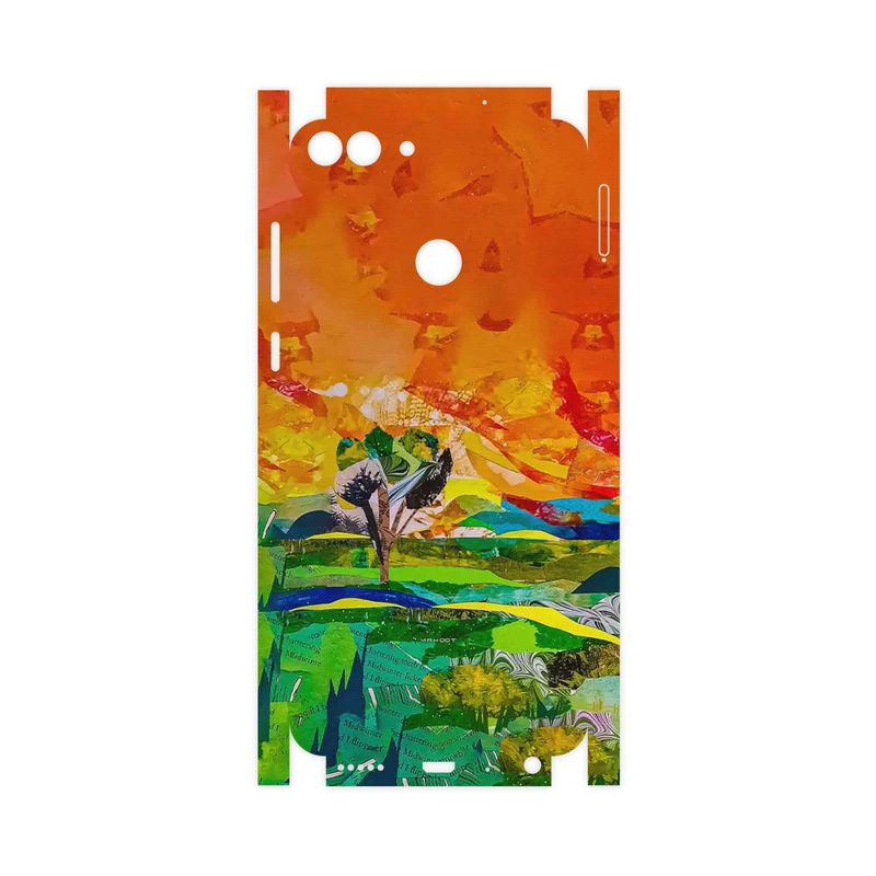 برچسب پوششی ماهوت مدل Collage of Painting-FullSkin مناسب برای گوشی موبایل هوآوی P Smart