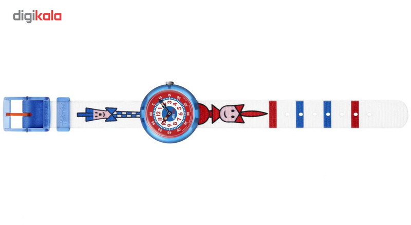 ساعت مچی عقربه ای بچه گانه فلیک فلاک مدل FBNP079 ساعت مچی عقربه ای بچه گانه فلیک فلاک مدل FBNP079
