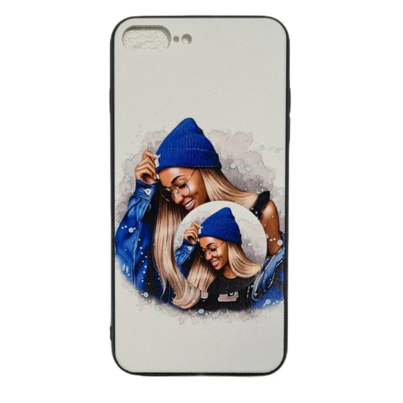 کاور طرح دخترانه کد 783 مناسب برای گوشی موبایل اپل iPhone 7 Plus / 8 Plus به همراه پاپ سوکت