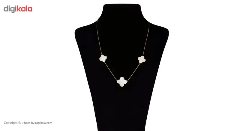 گردنبند طلا 18 عیار زنانه ماهک مدل MM0408