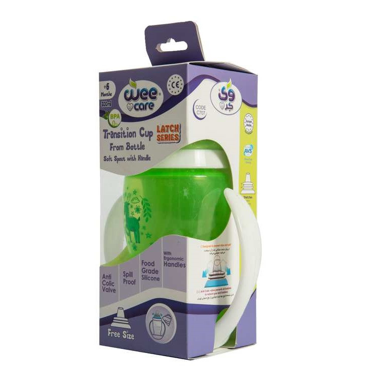 لیوان کودک وی کر کد C707 حجم 300 میلی لیتر