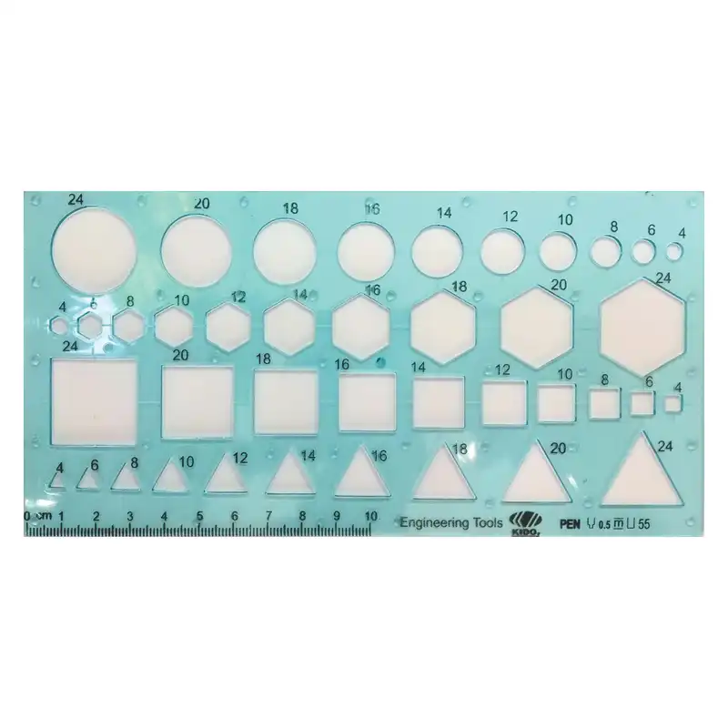 شابلون کیدوز مدل اشکال هندسی