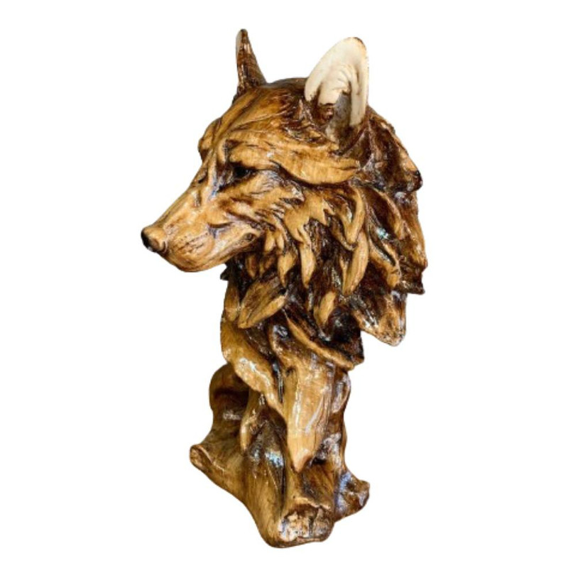 مجسمه مدل رخ گرگ کد 2606