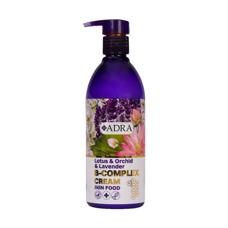 کرم مرطوب کننده آدرا مدل B Complex حجم 350 میلی لیتر کرم مرطوب کننده آدرا مدل B Complex حجم 350 میلی لیتر