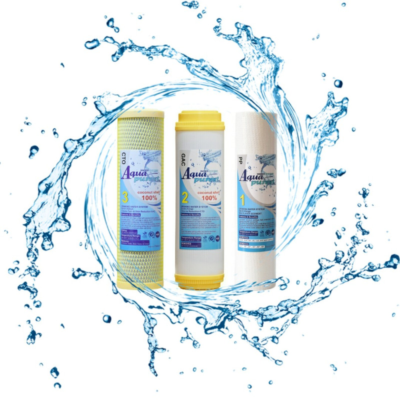 فیلتر دستگاه تصفیه آب آکوا پیورست مدل GOLDEN- PRO TW06 مجموعه 6 عددی