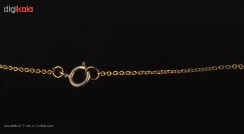گردنبند طلا 18 عیار زنانه ماهک مدل MM0408