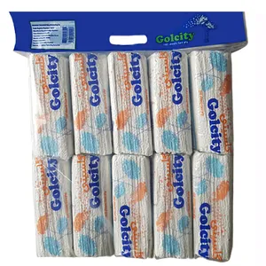دستمال کاغذی 100 برگ گلسیتی مدل C1 بسته 10 عددی