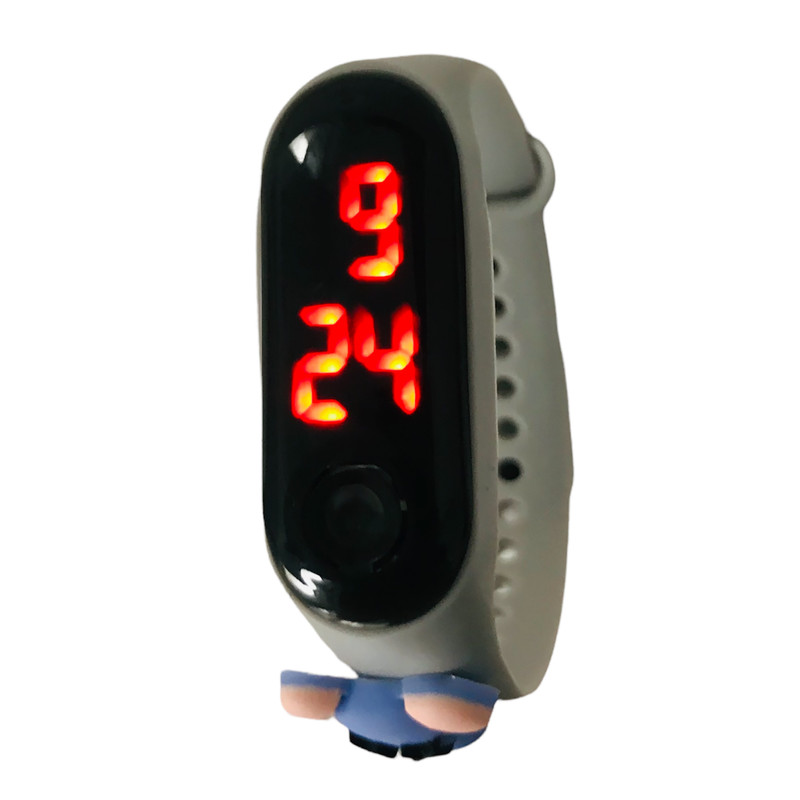 ساعت مچی دیجیتال مدل فانتزی بند سیلیکونی کد GRE MO 004