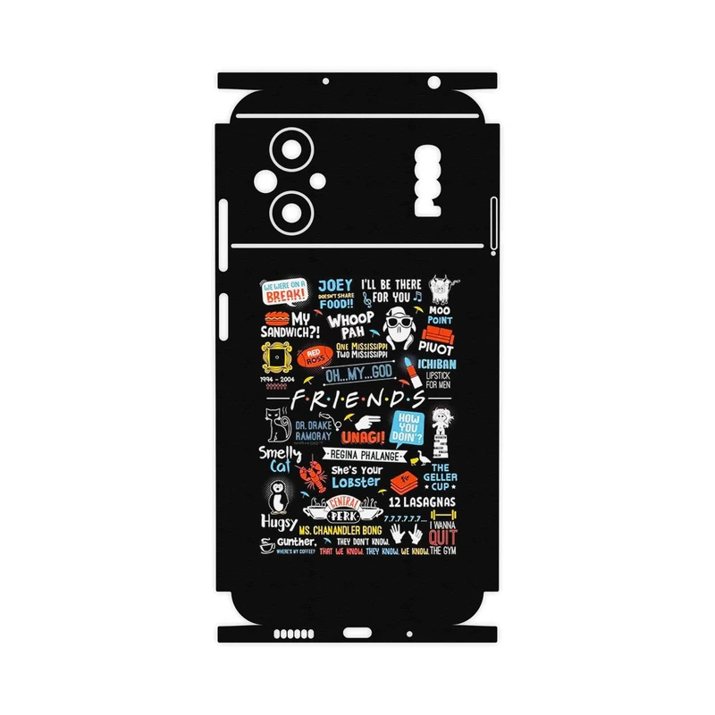 برچسب پوششی ماهوت مدل Friends 2-FullSkin مناسب برای گوشی موبایل شیائومی Poco M5