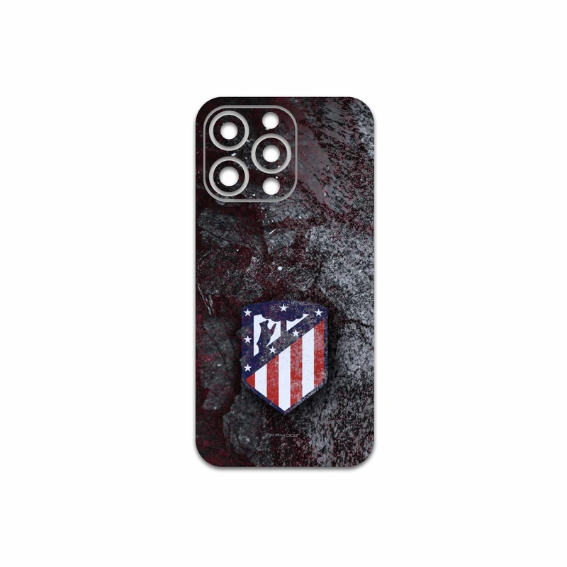 برچسب پوششی ماهوت مدل Atletico-de-Madrid مناسب برای گوشی موبایل اپل iPhone 13 Pro Max