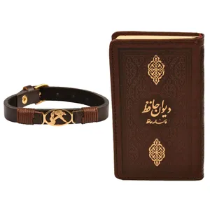 ست هدیه طرح تولد بهمن  کهن چرم  مدل m120- 11