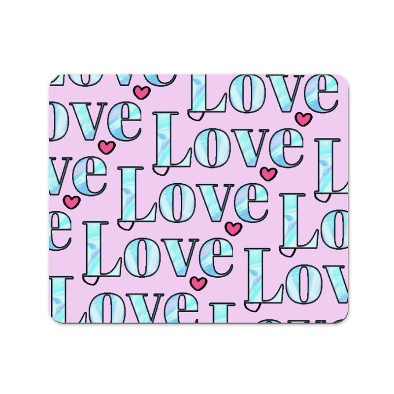 ماوس پد پاد آفرین طرح عشق کد 633 سایز 19*24 سانتی متر