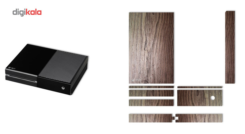 برچسب ماهوت مدلWalnut Texture مناسب برای کنسول بازی Xbox One