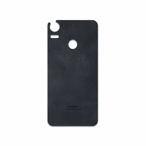 MAHOOT Graphite Buffalo Leather Cover Sticker for HTC Desire 10 Pro