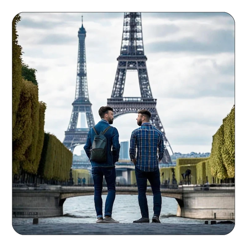 مگنت کاکتی طرح پاریس Paris مدل mp57584