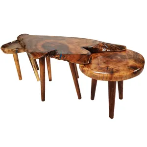 میز جلومبلی مدل لئو مجموعه 3 عددی