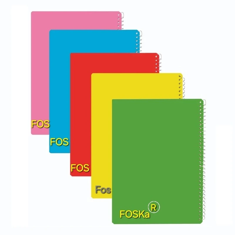 دفتر مشق سیمی فوسکا 100برگ مدل 105بسته 5عددی