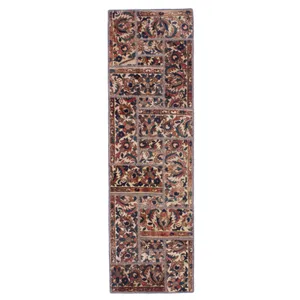 کلاژ فرش دستباف یک و نیم متری مدل بختیار کد 12727