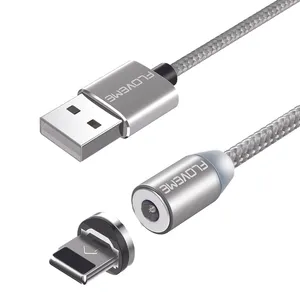 کابل تبدیل مغناطیسی USB به لایتنینگ فلوومی مدل FL02 طول 2 متر