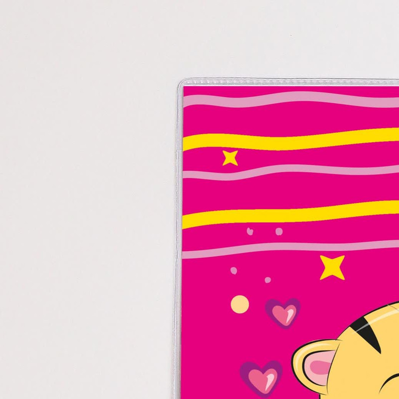 دفتر مشق 50 برگ دایان مدل حاشیه دار کیوت کد 54642 بسته 4 عددی