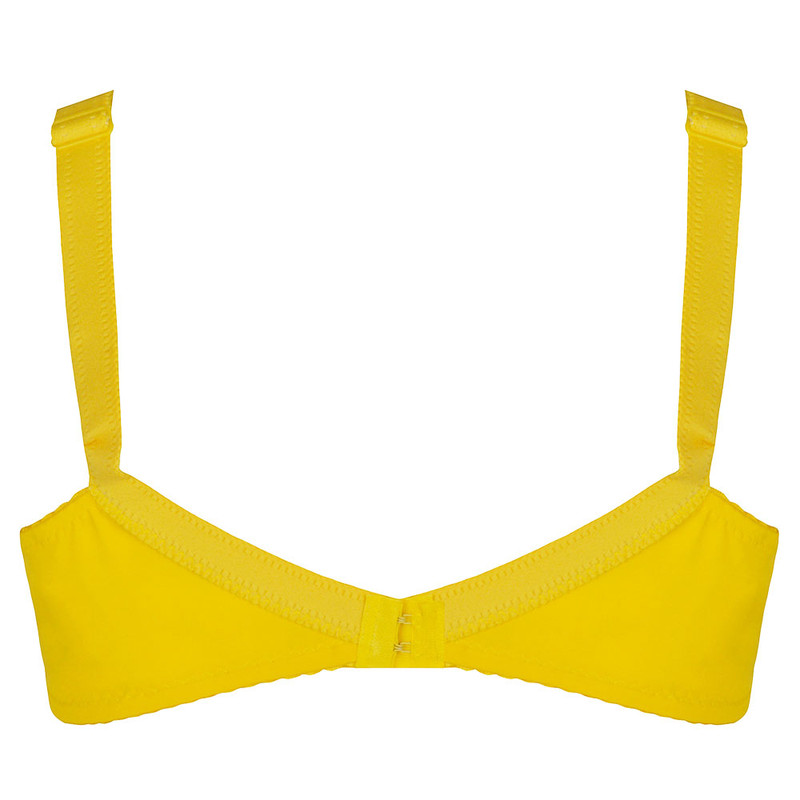 سوتین زنانه پرجامدا مدل نخی 125010910 رنگ زرد