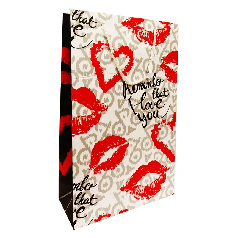 ساک هدیه مدل قلب عاشقانه کد 03