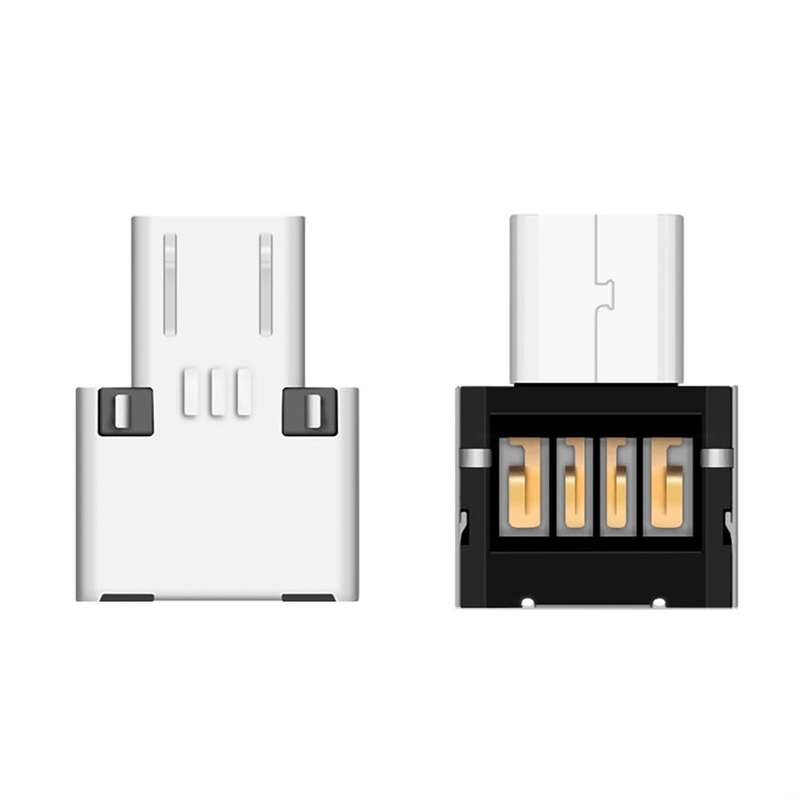 مبدل USB به MICROUSB کد AM1001-OTG بسته 2 عددی