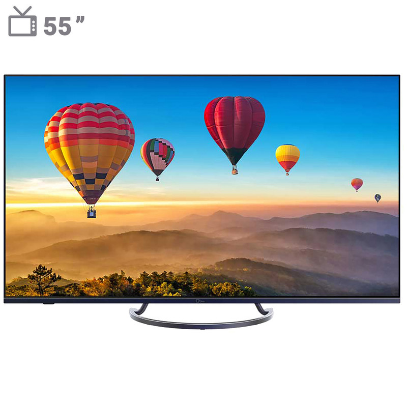 تلویزیون ال ای دی هوشمند جی پلاس مدل GTV-55KE821S سایز 55 اینچ