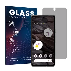 Glass Resistant model Privacy screen protector suitable for Google Pixel 7a mobile phone