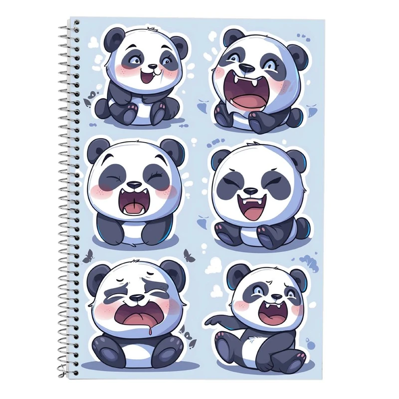 دفتر لغت 50 برگ مدوپد طرح سگ و گربه کد DF17260