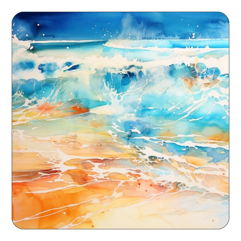 مگنت کاکتی طرح نقاشی رنگ روغن مدل mp72703