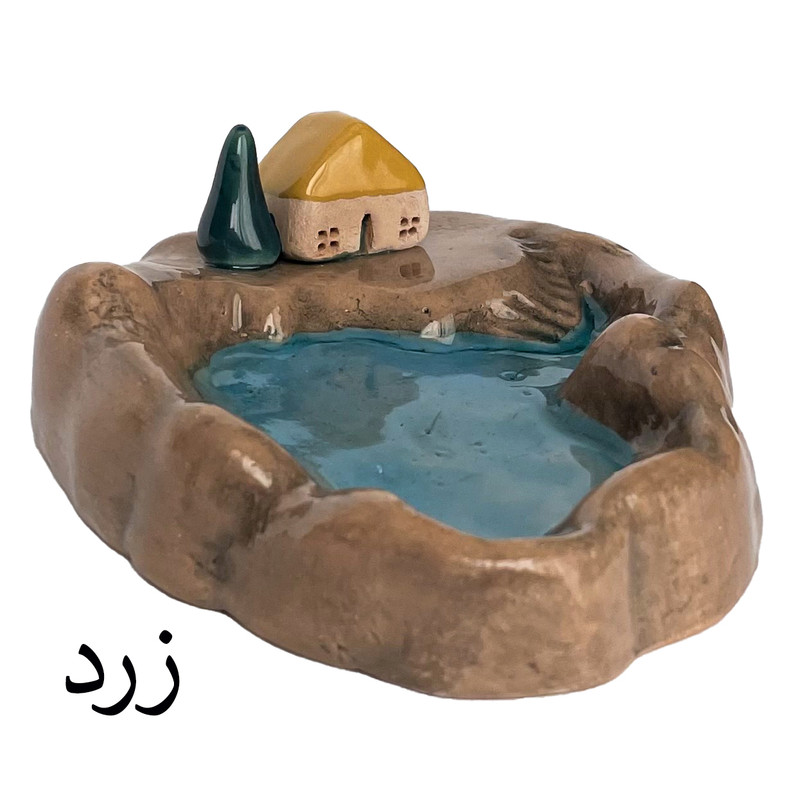 جاعودی سرامیکی مدل کلبه و دریاچه
