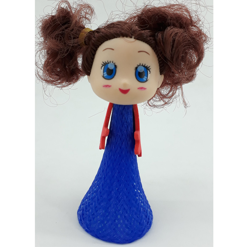 ابزار شوخی دنیای سرگرمی های کمیاب مدل وروجک پرشی طرح دختر کد DSK-A498