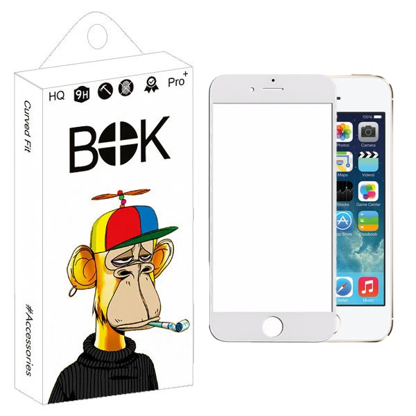محافظ صفحه نمایش سرامیکی بوک مدل Touch Safe مناسب برای گوشی موبایل اپل Iphone 5 / 5s / S2020