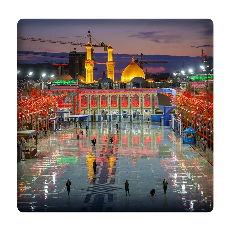  کاشی مدل امام حسین(ع) km10 کد 488