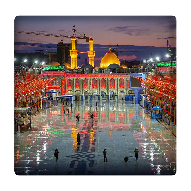  کاشی مدل امام حسین(ع) km10 کد 488