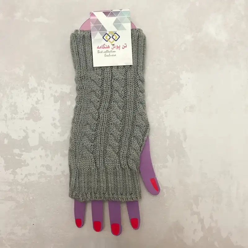 دستکش بافتنی زنانه تن پوش هنگامه کد TR
