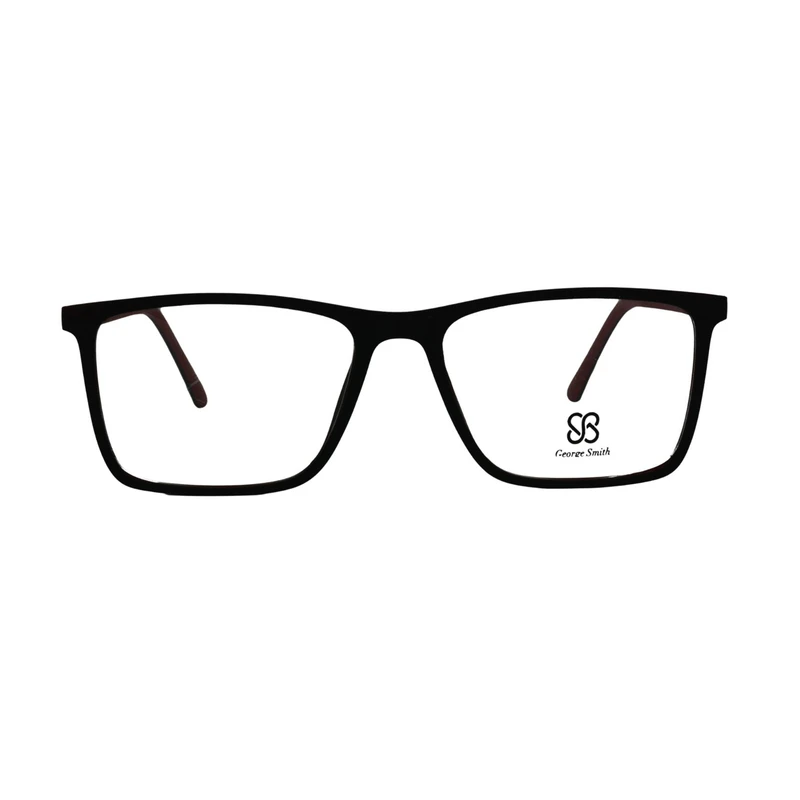 فریم عینک طبی مستطیلی جورج اسمیت مدل 151130 مناسب برای انواع صورت