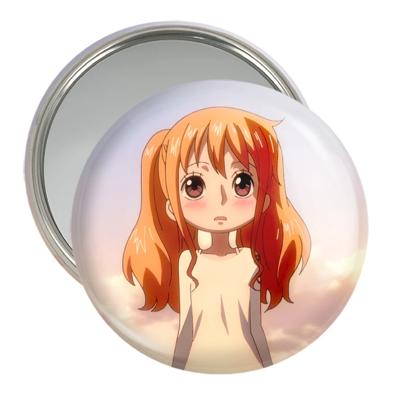 آینه جیبی خندالو مدل نامی انیمه وان پیس One Piece  کد 17225