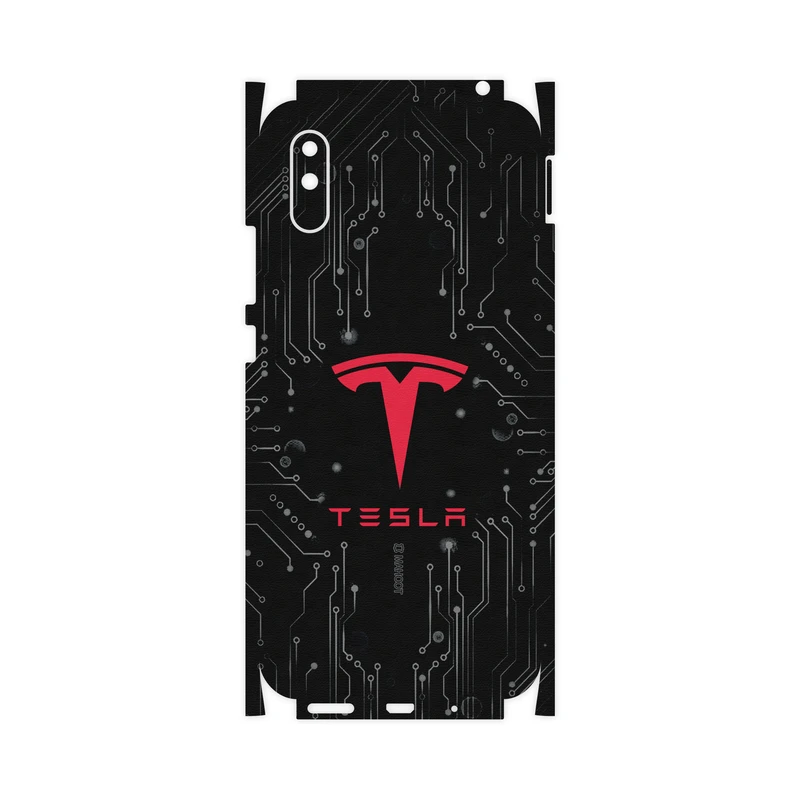برچسب پوششی ماهوت مدل TESLA-Motors-FullSkin مناسب برای گوشی موبایل شیائومی Redmi 9A