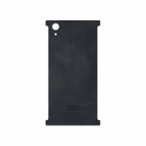 MAHOOT Graphite Buffalo Leather Cover Sticker for Sony Xperia XA1 Plus