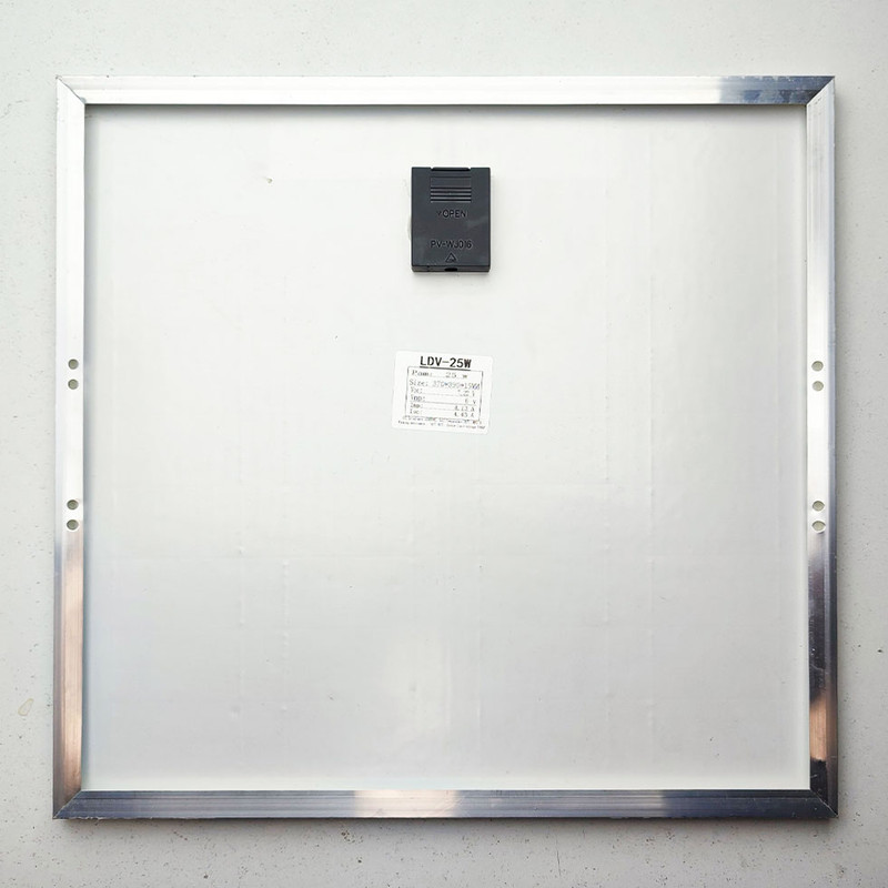 پنل خورشیدی مدل LDV-25W ظرفیت 25 وات