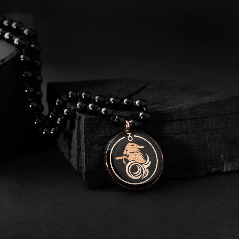 گردنبند زرسام مدل ماه دی کد 10006971