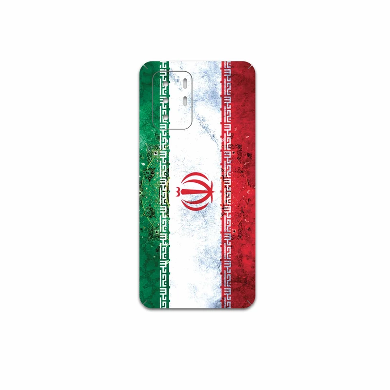 برچسب پوششی ماهوت مدل Iran-Flag-1 مناسب برای گوشی موبایل شیائومی Poco X3 GT 5G