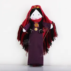 عروسک پارچه ای‏ دست دوز‏  ‏‏رنگ ‏بنفش‏ طرح ‏دویدوق‏ مدل 1606800013