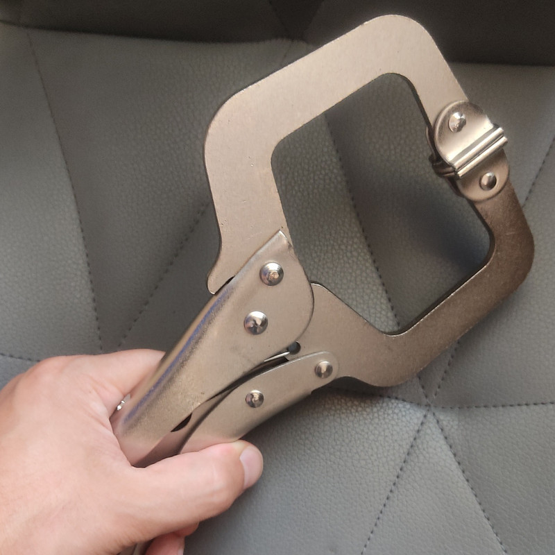 انبر قفلی c شکل اف ام اس مدل  Taiwan سایز 11 اینچ